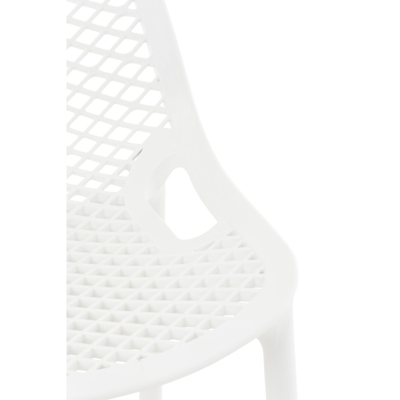 Lot de 2 tabourets de bar Air blanc