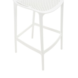 Lot de 2 tabourets de bar Air blanc