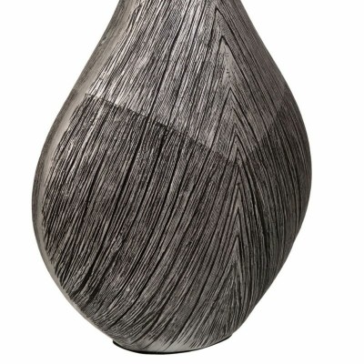 Vase Alexandra House Living Gris Argent Polyrésine 13 x 48 x 23 cm