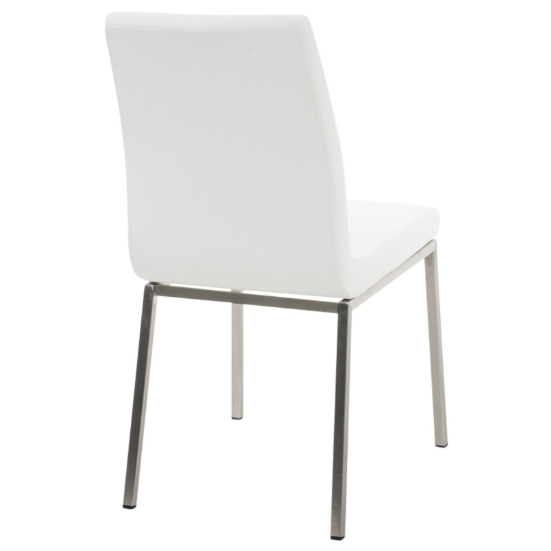 Lot de 2 chaises de salle à manger Colmar blanches