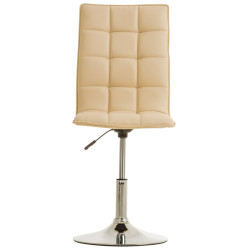 Lot de 2 chaises de salle à manger Pékin crème