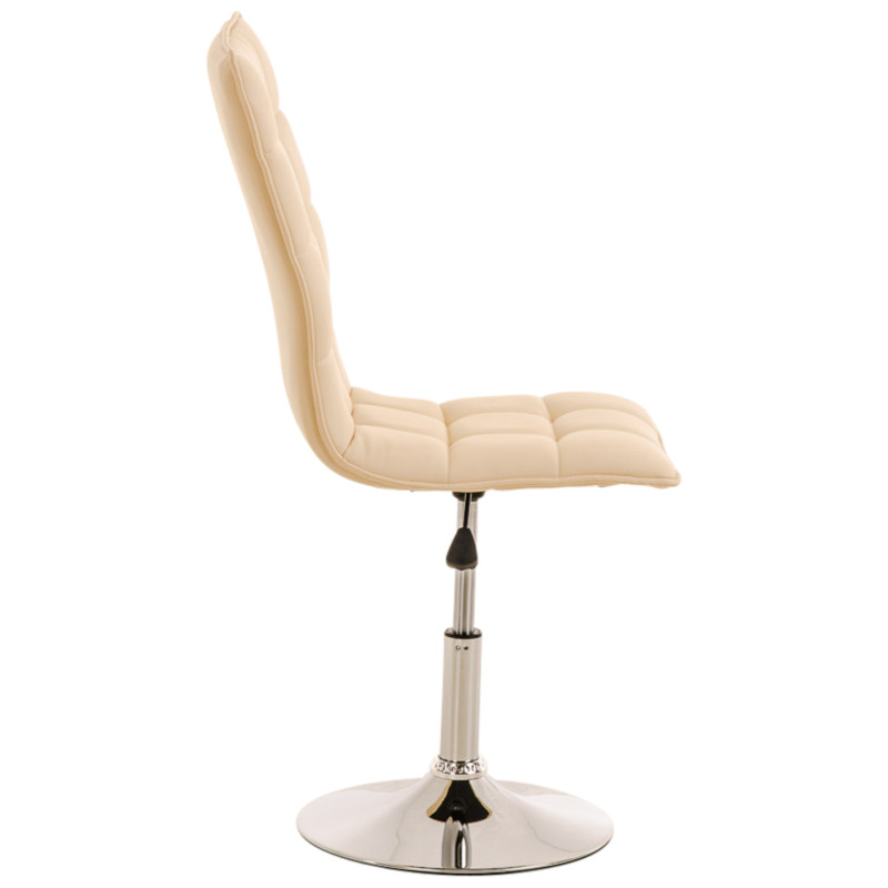 Lot de 2 chaises de salle à manger Pékin crème