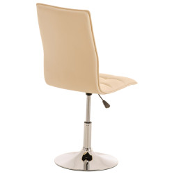 Lot de 2 chaises de salle à manger Pékin crème