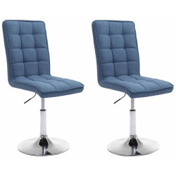 Lot de 2 chaises de salle à...