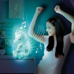 Enceinte licorne lumineuse - CANAL TOYS - Studio Creator - Sans fil - 8 couleurs différentes