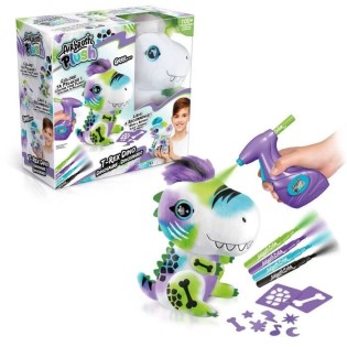 Peluche a colorier - Canal Toys - Air brush dino - Multicolore - 6 ans - Enfant