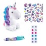 Figurine a décorer - Canal Toys - Licorne Cosmique DIY Lumineuse - Édition Collector - Stickers et Strass inclus