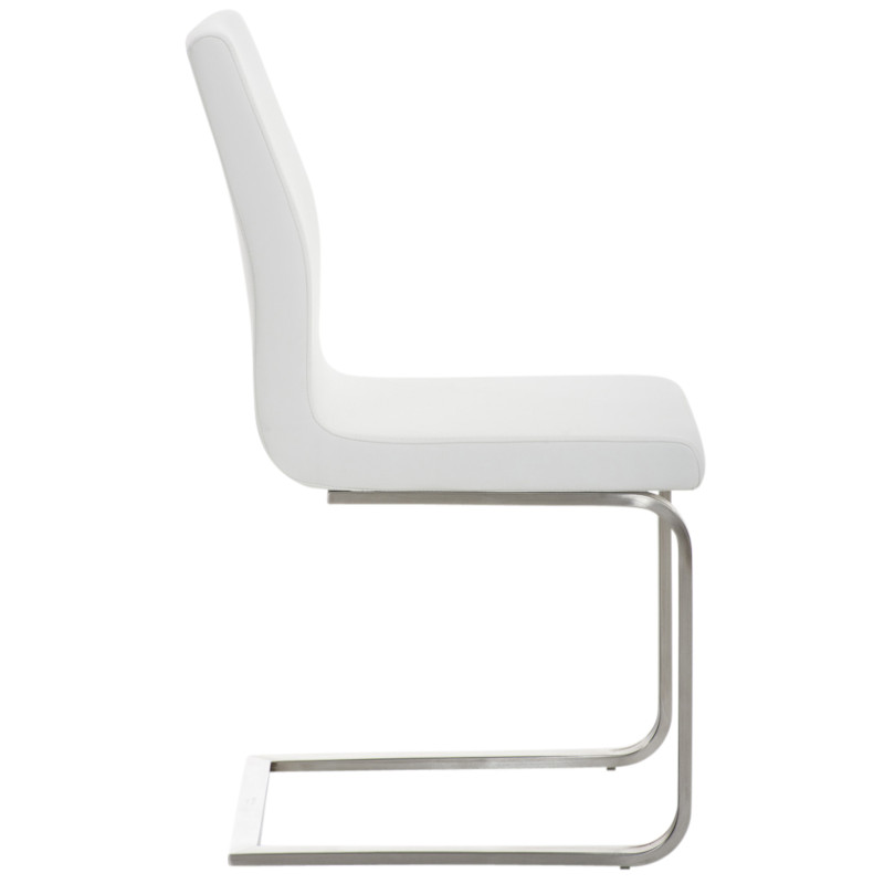 Lot de 2 chaises de salle à manger Belfort blanches