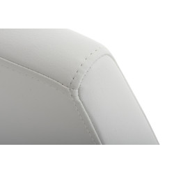 Lot de 2 chaises de salle à manger Belfort blanches
