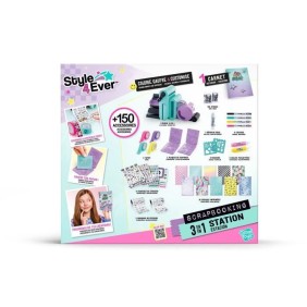 Studio de Scrapbooking 3 en 1 - Canal Toys - Style 4 Ever - Personnalise Carnets et Déco