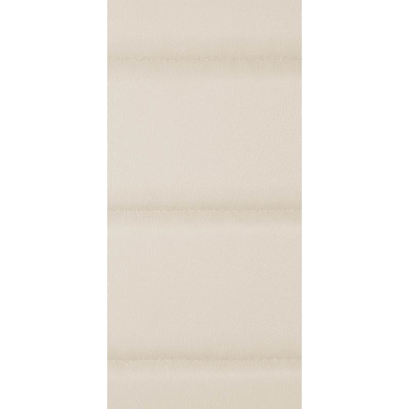 Ensemble de 6 chaises de salle à manger Mayfair, similicuir, couleur crème