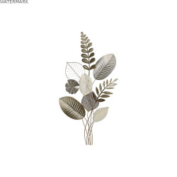 Décoration murale Home ESPRIT Gris Doré Moderne 59 x 6 x 110 cm