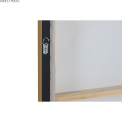 Cadre Home ESPRIT Beige Doré Paillettes Cheval 103 x 4,5 x 103 cm (2 Unités)