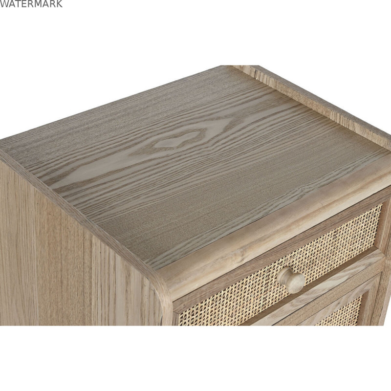 Caisson à Tiroirs Home ESPRIT Naturel Rotin Bois de paulownia 40 x 30 x 104 cm Caisson à Tiroirs Home ESPRIT Naturel Rotin Bois de paulownia 40 x 30 x 104 cm