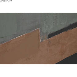 Cadre Home ESPRIT Noir Vert Moderne Urbaine 100 x 4 x 100 cm (2 Unités)