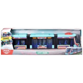 Dickie - Tram Siemens Avenio - 42 cm - Roues directionnelles - Portes ouvrantes