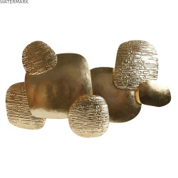 Décoration murale Home ESPRIT Doré Moderne 80 x 6,5 x 48 cm
