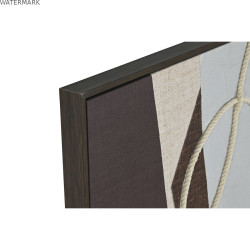 Cadre Home ESPRIT Marron Beige Abstrait Urbaine 63 x 4,5 x 93 cm (2 Unités)