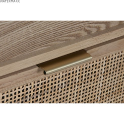 Caisson à Tiroirs Home ESPRIT Rotin Sapin Tropical 52 x 35 x 100 cm