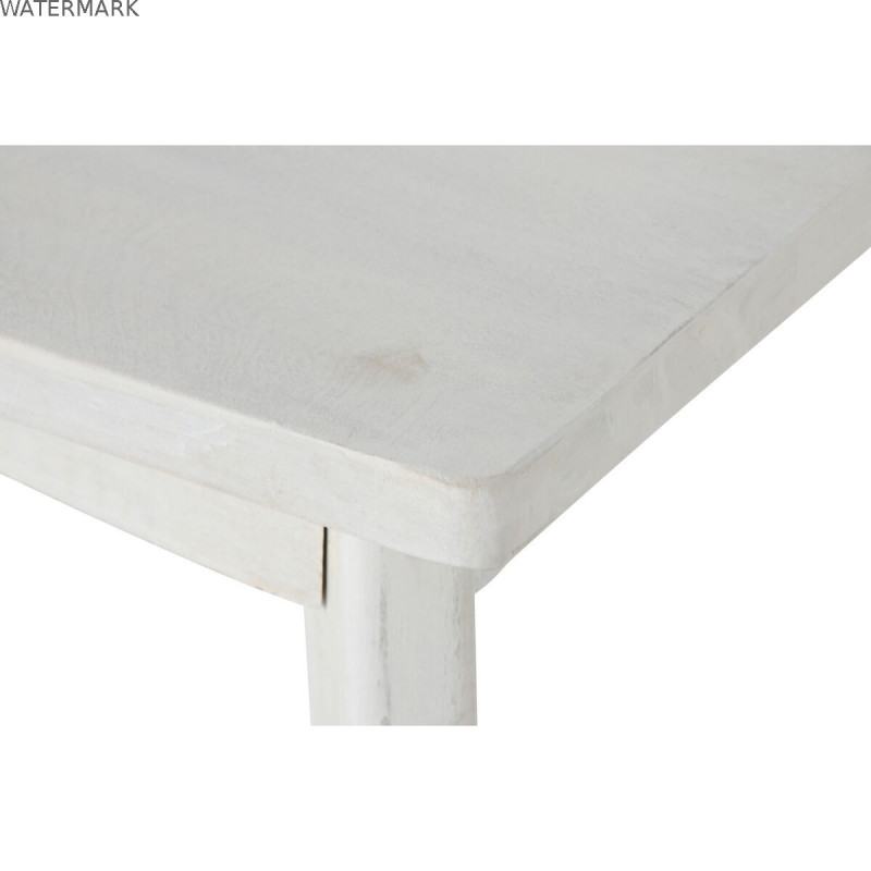 Table Basse Home ESPRIT Blanc Bois de manguier 115 x 55 x 45 cm