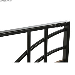 Décoration murale Home ESPRIT Noir Naturel Urbaine 40 x 2 x 60 cm (3 Unités)