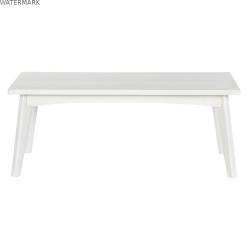 Table Basse Home ESPRIT Blanc Bois de manguier 115 x 55 x 45 cm