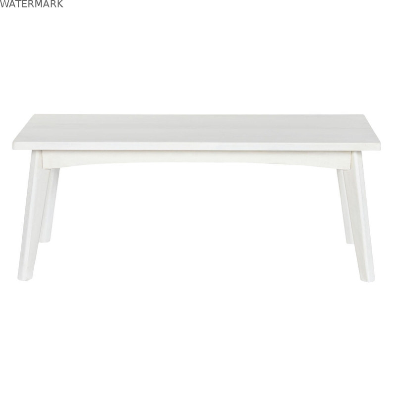 Table Basse Home ESPRIT Blanc Bois de manguier 115 x 55 x 45 cm