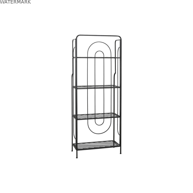 Étagère Home ESPRIT Noir Métal 60 x 27 x 160 cm