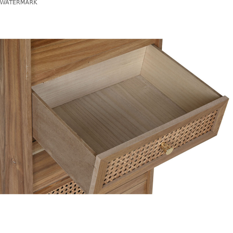 Caisson à Tiroirs Home ESPRIT Marron Acacia Bois MDF 40 x 30 x 104,5 cm