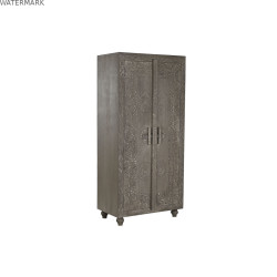 Armoire Home ESPRIT Marron Clair Bois 85,5 x 47 x 180 cm