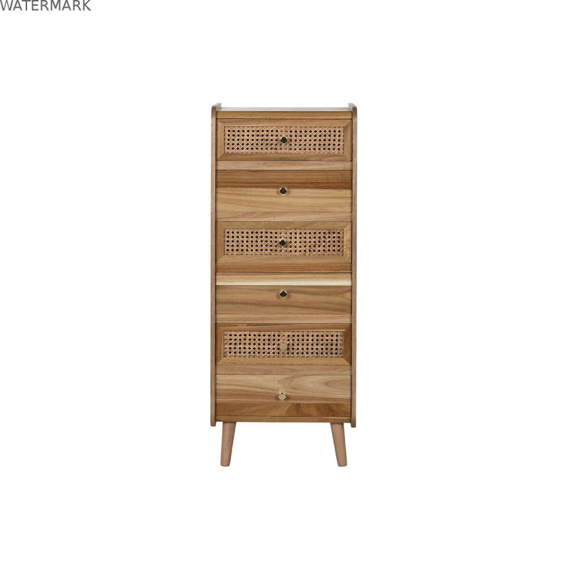 Caisson à Tiroirs Home ESPRIT Marron Acacia Bois MDF 40 x 30 x 104,5 cm