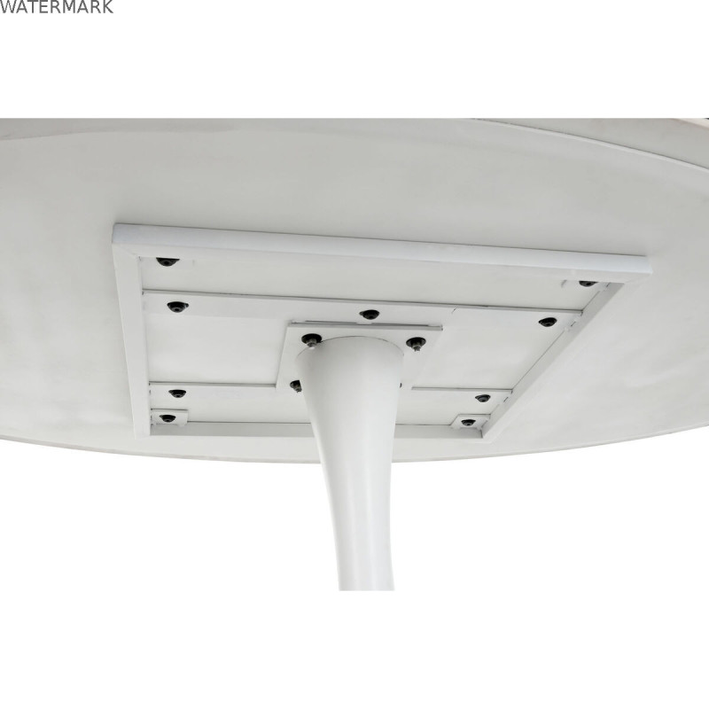 Table de Salle à Manger Home ESPRIT Blanc Métal Marbre 180 x 100 x 76 cm