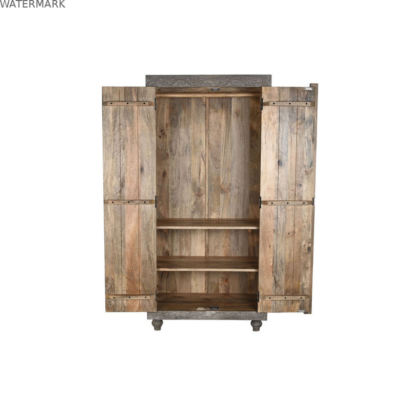 Armoire Home ESPRIT Marron Clair Bois 85,5 x 47 x 180 cm