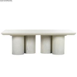 Table Basse Home ESPRIT Bois MDF 140 x 80 x 45 cm