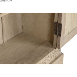 Armoire Home ESPRIT Naturel Bois de manguier 125 x 43 x 214 cm
