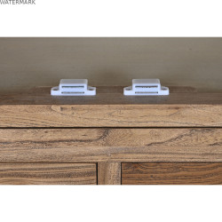 Présentoir Home ESPRIT Naturel Bois Recyclé Bois 100 X 45 X 220 cm