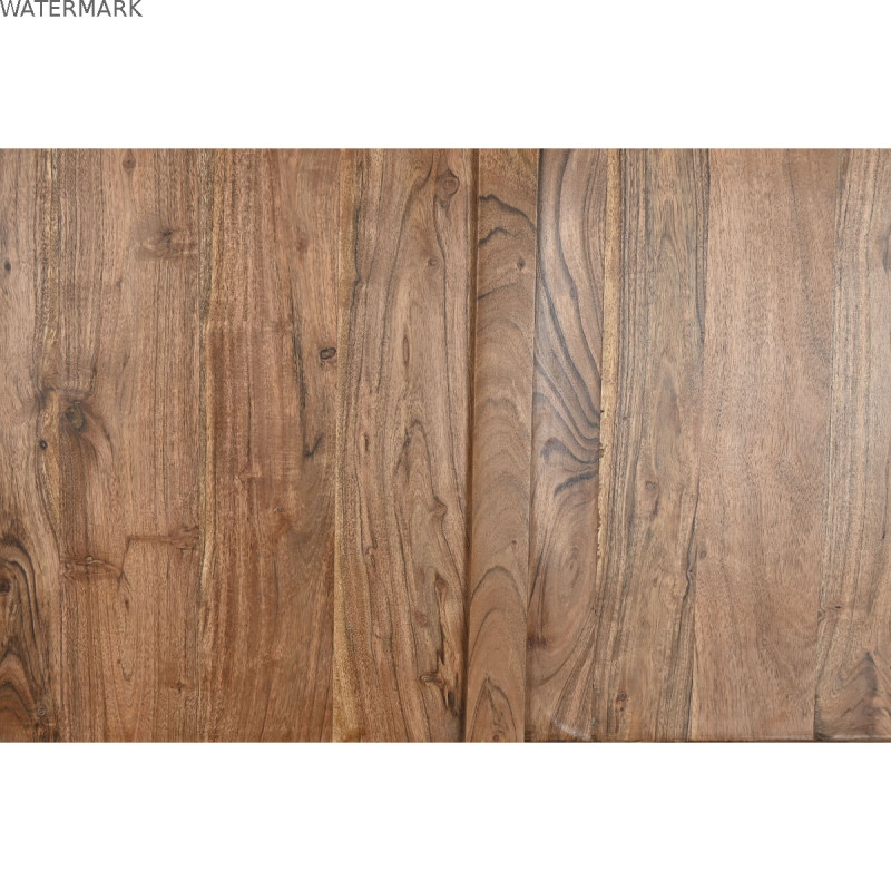 Présentoir Home ESPRIT Marron Verre Acacia 140 x 45 x 180 cm
