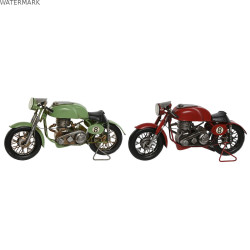 Figurine Décorative Home ESPRIT Rouge Vert Vintage 32 x 11 x 15 cm (2 Unités)