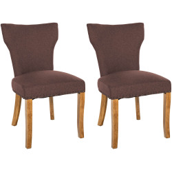 Lot de 2 chaises de salle à...