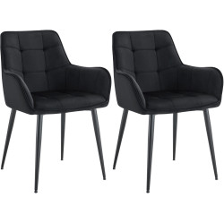 Ensemble de 2 chaises de...