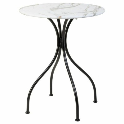 Ensemble Table + 2 Chaises Alexandra House Living Blanc Noir 60 x 75 x 60 cm