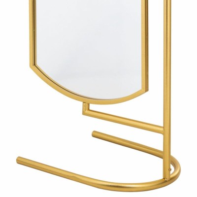 Miroir sur pied Alexandra House Living Or Métal Fer Miroir 40 x 162 x 62 cm