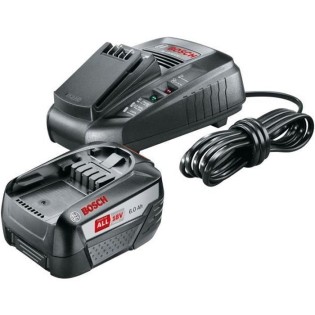 Pack batterie 18V + chargeur Bosch - Batterie Power for All 18V 6,0 Ah et chargeur AL1830CV