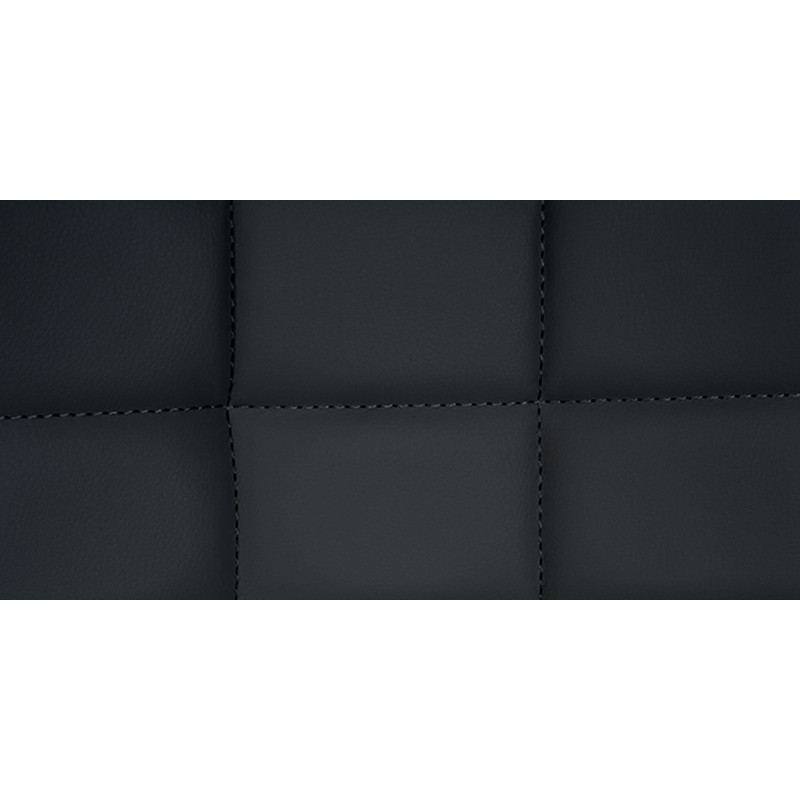 Tabouret de bar Tover, simili cuir noir