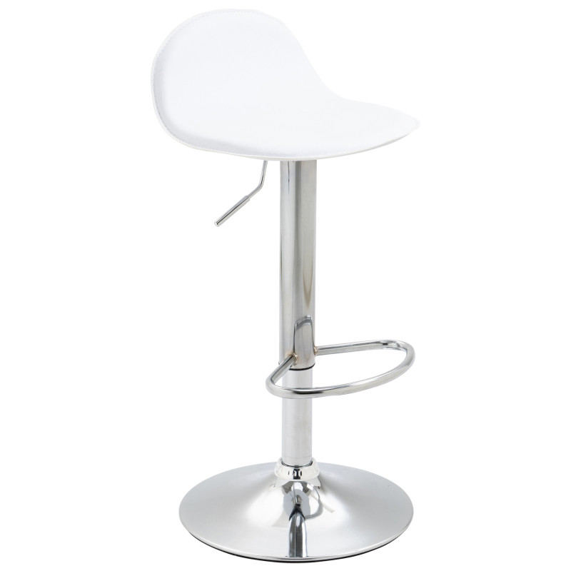 Tabouret de bar Lana V2 C blanc