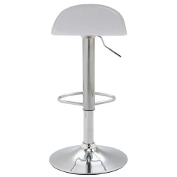 Tabouret de bar Lana V2 C blanc