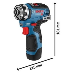 Bosch -  Perceuse-visseuse sans fil 12 V 35 Nm sans batterie ni chargeur dans une bфite en carton - GSR 12V-35 FC Professional