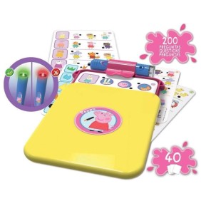 Jeu éducatif électronique Peppa Pig Conector Junior - EDUCA - Plus de 200 questions - Mixte - Jaune