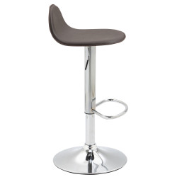 Tabouret de bar Lana V2 C brun