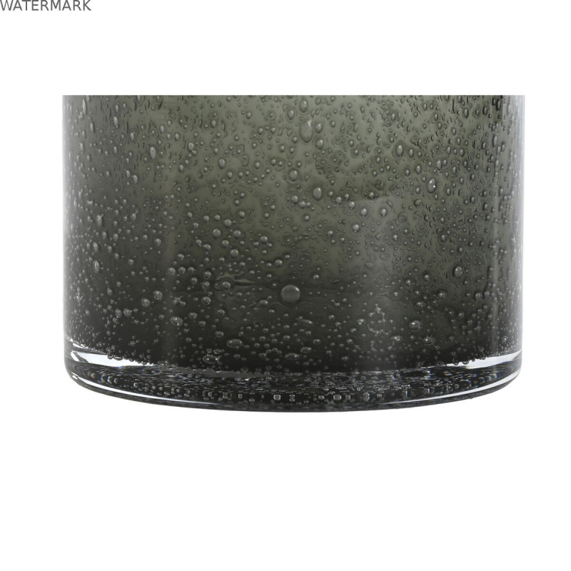 Vase Home ESPRIT Vert Verre Moderne 11,5 X 11,5 X 17,2 cm